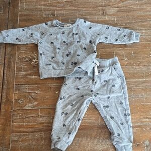 Miles The Label Gray Toddler Set